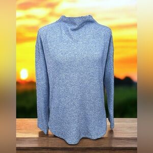 Old Navy “Float Your Boat”, Relaxed Plush, Women’s Mock neck Pullover, Medium